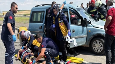 Konya’da şiddetli çarpışma: 5 yaralı