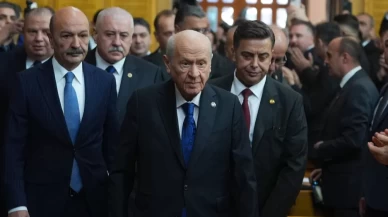 MHP Lideri Bahçeli, DEM Parti heyetini TBMM'de kabul etti
