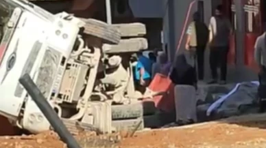 Şanlıurfa'da freni boşalan kamyon 6 yaşındaki çocuğu hayattan kopardı