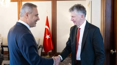 Bakan Fidan, İngiltere Ulusal Güvenlik Danışmanını kabul etti