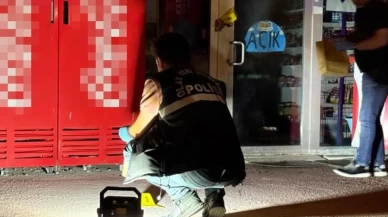 Kayseri'de markete molotofkokteylli saldırı!