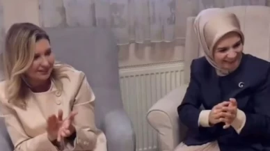 Bakan Göktaş ve Olena Zelenska, savaş mağduru Ukraynalı çocukları ziyaret etti