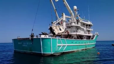 Samsun’da batan tekne 12 metre derinlikte bulundu