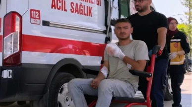 İnşaatta iş kazası: İki parmağını testereye kaptırdı
