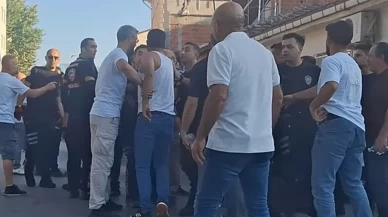 Bıçaklar çekildi, sokak savaş alanına döndü