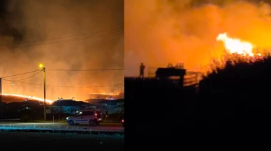 Çanakkale'de ot yangını