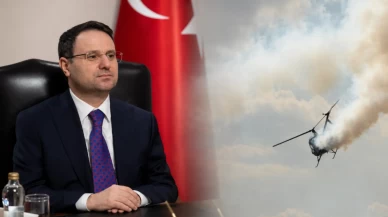 Bakan Gürlek acı haberi duyurdu! Helikopter kazasında bir can kaybı