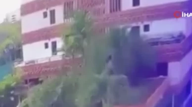 Dev bina saniyeler içinde yerle bir oldu