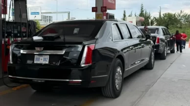 Trump'ın gizemli aracı ilk kez görüntülendi