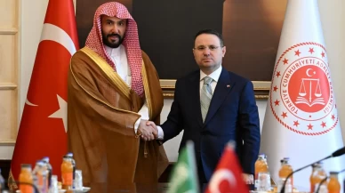 Akın Gürlek Suudi Arabistanlı mevkidaşıyla görüştü