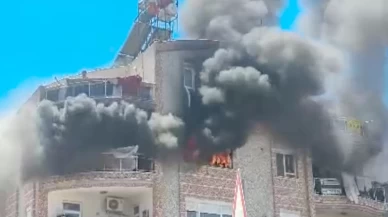 Antalya’da apartmanda can pazarı: 5 kişiyi yangından itfaiye kurtardı!