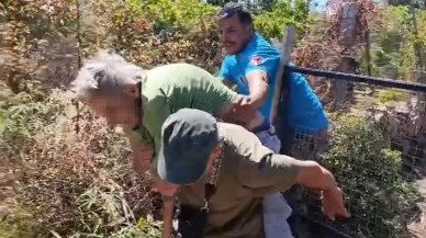Kendini yakmak isterken ormanı küle çevirdi