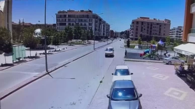 Konya’da minibüsle ters yönde tehlikeli yolculuk