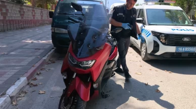 Bursa'da motosikleti aldı, cezayı yedi