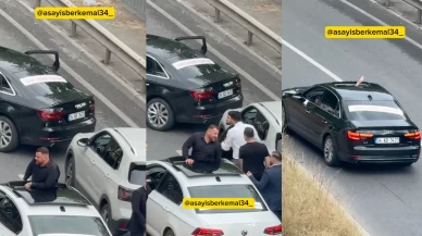 Yolu kapattıktan sonra yaptıkları 'pes' dedirtti
