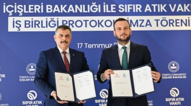İçişleri Bakanlığı ve Sıfır Atık Vakfı'ndan dev iş birliği: 81 ilde seferberlik başlıyor