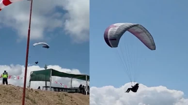 30 metreden böyle çakıldı