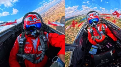 Türk Yıldızları'ndan nefes kesen selamlama