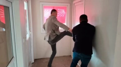 CHP Düzce İl Binası'nda olaylı devir