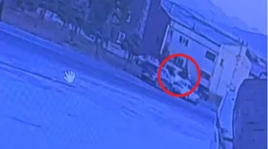 Kayseri’de kaçan minibüsün yayalara çarptığı ölümlü olay kamerada