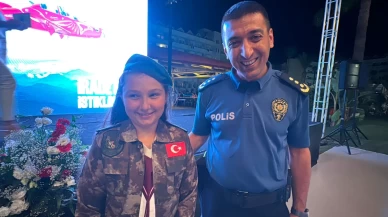 Şehit yeğeni Gülşah'a anlamlı hediye