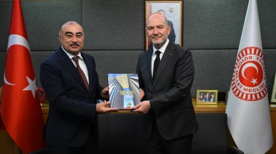 Süleyman Soylu'dan Azerbaycan Büyükelçisine veda kabulü!