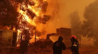 Yunanistan'da orman yangınları sürüyor! 3 itfaiyeci hayatını kaybetti