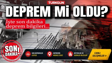 SON DAKİKA! Az önce deprem mi oldu? 26 Temmuz 2026 AFAD ve Kandilli son depremler listesi