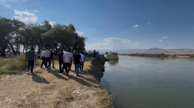 Muş’ta Murat Nehri’ne düşen 10 yaşındaki Berat aranıyor