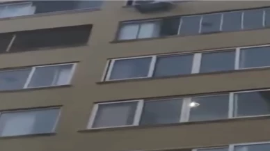 Kağıthane’de 9’uncu kattan düşen 1,5 yaşındaki çocuk can verdi