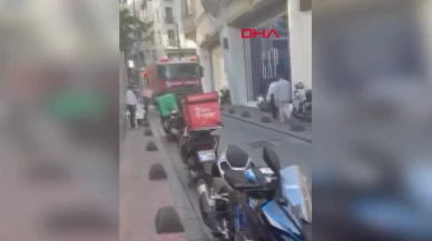 Taksim İstiklal Caddesi'nde AVM'de yangın çıktı! Vatandaş tahliye edildi