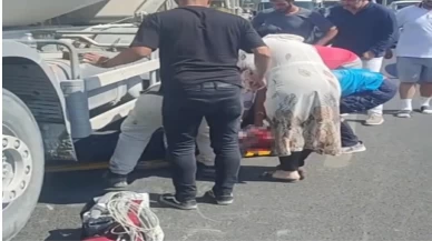 Aydın’ın Kuşadası ilçesinde beton mikseri kazası: 1 Ölü, 1 Yaralı