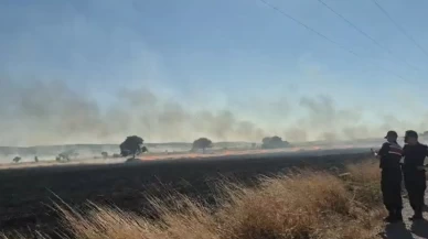 3 köyü saran yangın ormana ilerliyor!