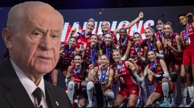MHP Lideri Devlet Bahçeli'den Filenin Sultanları'na şampiyonluk tebriği
