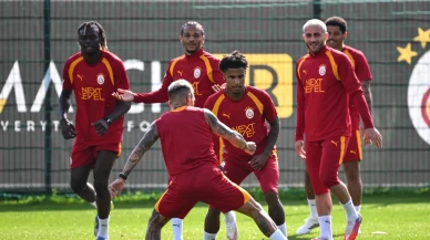 Galatasaray seyircisi önünde sahaya çıkıyor