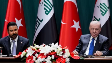 Cumhurbaşkanı Erdoğan’la Irak Başbakanı’ndan ortak açıklama
