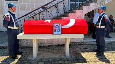 Uzman Çavuş Hasan Samur'a Uşak'ta son görev