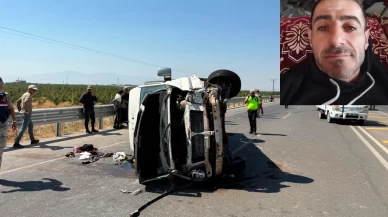 Hatay'da tarım işçilerini taşıyan minibüs devrildi