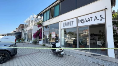 Muğla’nın Datça ilçesinde müteahhit iş yerinde başından vuruldu