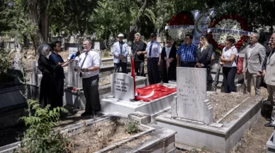 Türk havacılığının efsanesi Vecihi Hürkuş mezarı başında anıldı!