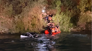 Munzur Nehri’ne düşen otomobilde can kaybı