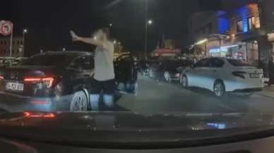 Kamerayı görünce ‘R’ yapan magandaya rekor ceza