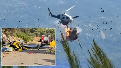 Havada çarpışan iki helikopterden acı haber: 2 ölü