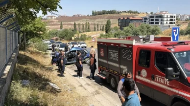 Eskişehir'de tır, çöp kamyonu ve otomobil çarpışt