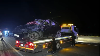 Kayseri’de otomobil şarampole devrildi