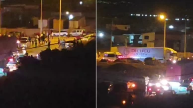 Düğün konvoyunda ortalık savaş alanına döndü!