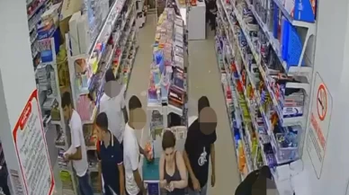 Kırtasiyede kasadaki kişiyi darbedip kaçtılar