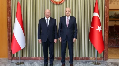 TBMM Başkanı Numan Kurtulmuş, Stocker ile görüştü