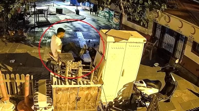 Gidon kilidini kırdığı motosikletle yakalandı