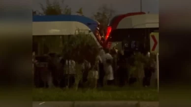 Zeytinburnu'nda tramvay kazası